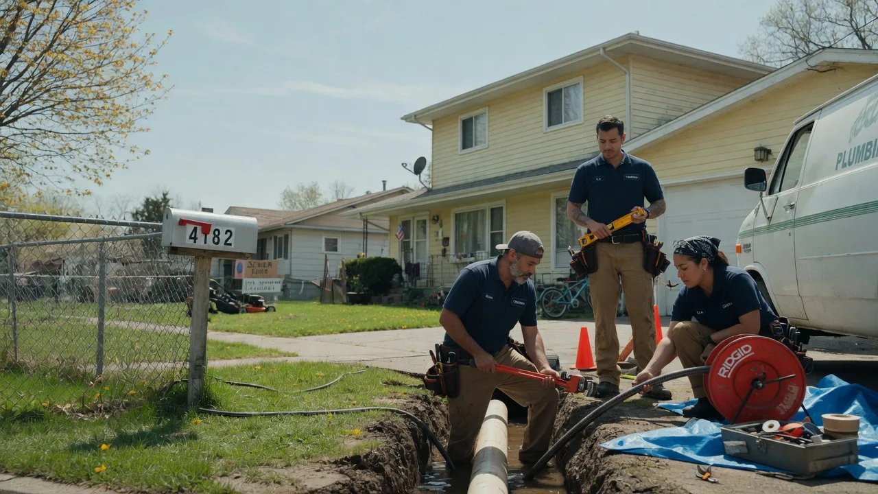 Gas Line Repair in Ahmeek, MI near me